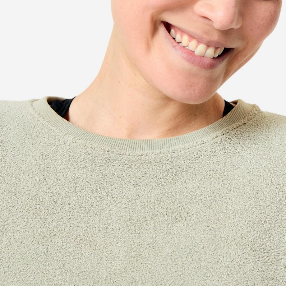 KIMJALY Cocoon Fleece Yoga & Meditation Sweatshirt  