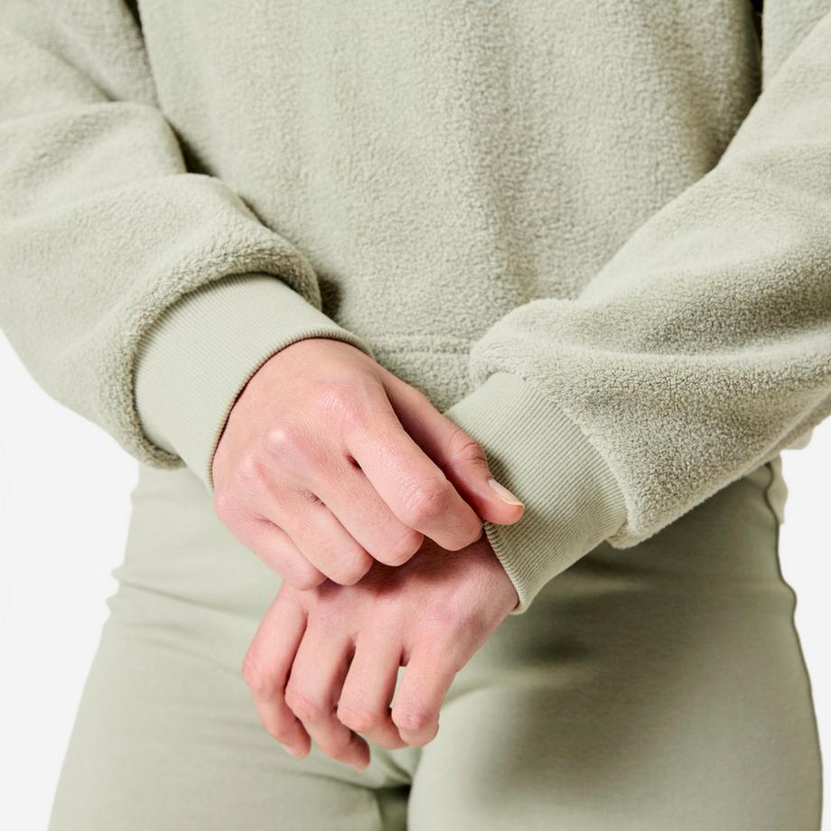 KIMJALY Cocoon Fleece Yoga & Meditation Sweatshirt  