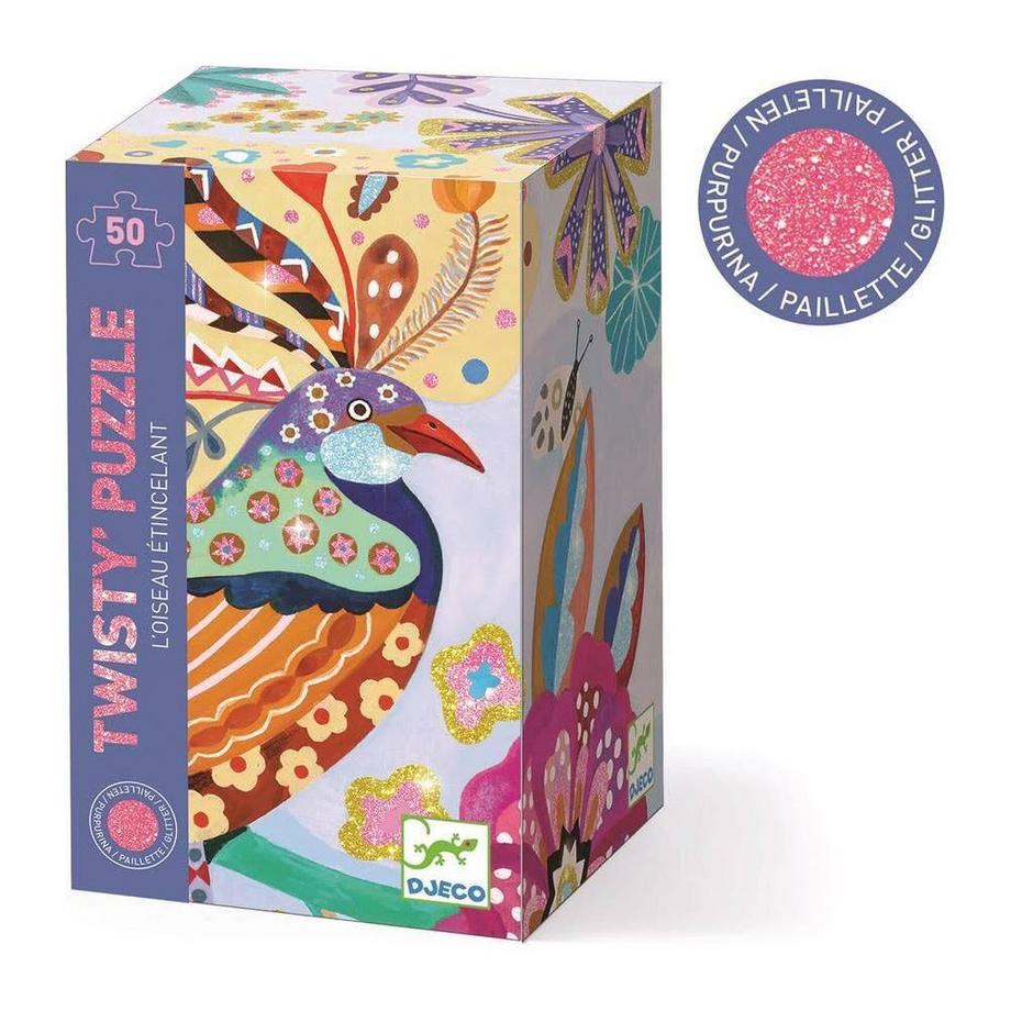 amscan  Puzzle Twisty Vogel (50Teile) 