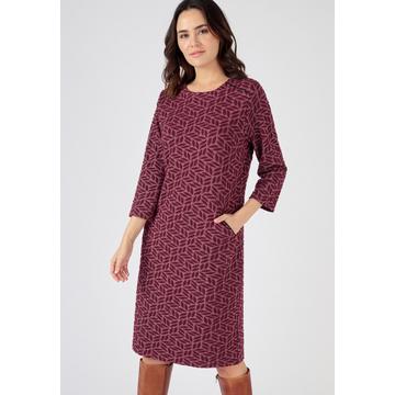Robe-housse maille jacquard