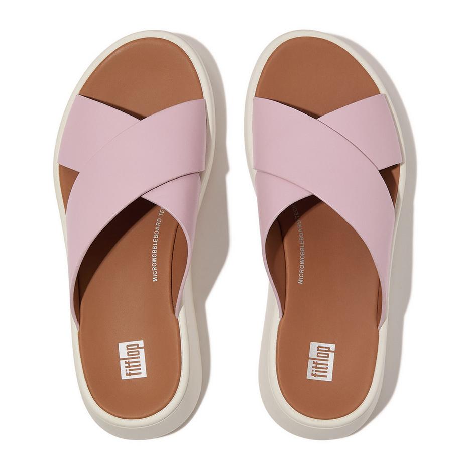 Fitflop  ledersandalen für en f-mode flatform 