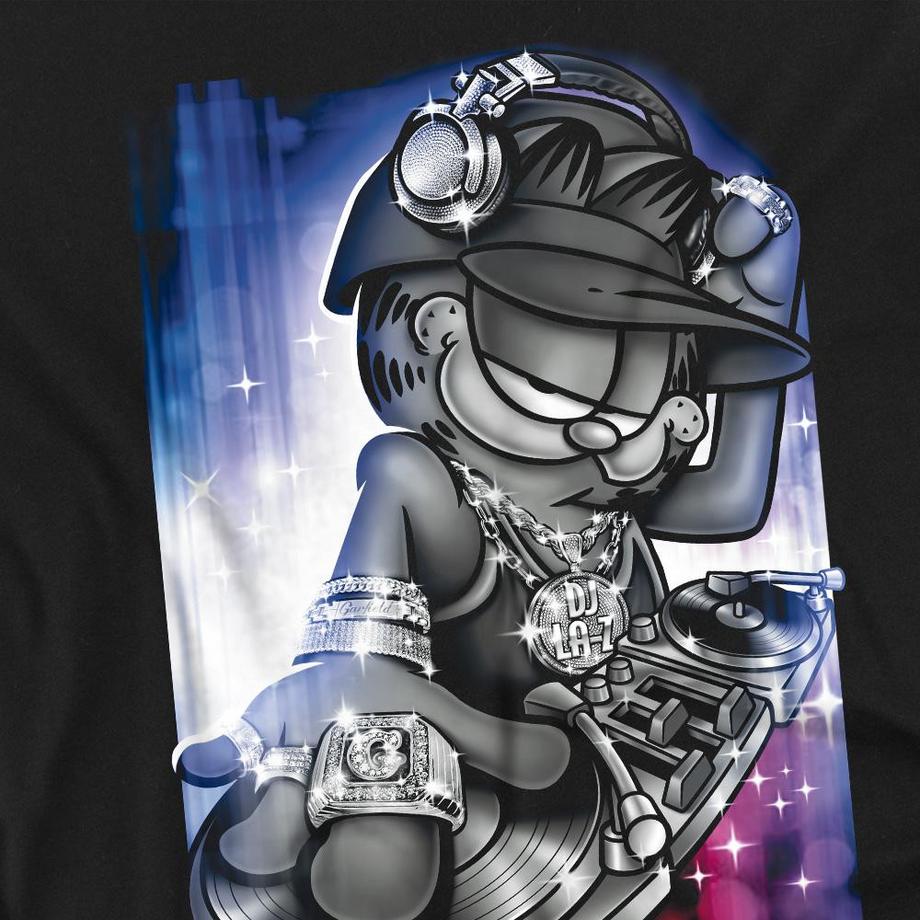 Garfield  T-ShirtDj Lazy 