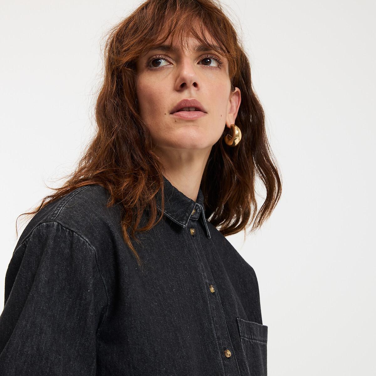 La Redoute Collections Camicia in denim di puro cotone  
