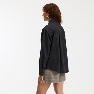 La Redoute Collections Camicia in denim di puro cotone  