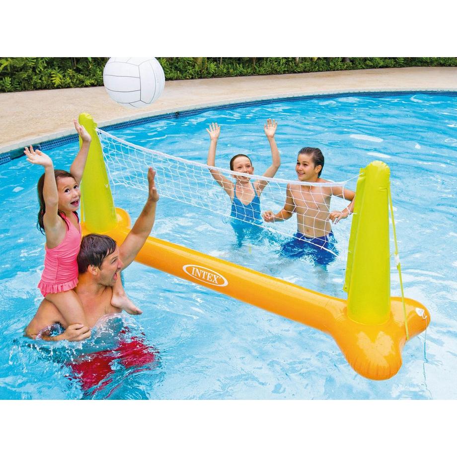 Intex  Ensemble de volley-ball gonflable filet de piscine flottant INTEX 56508 