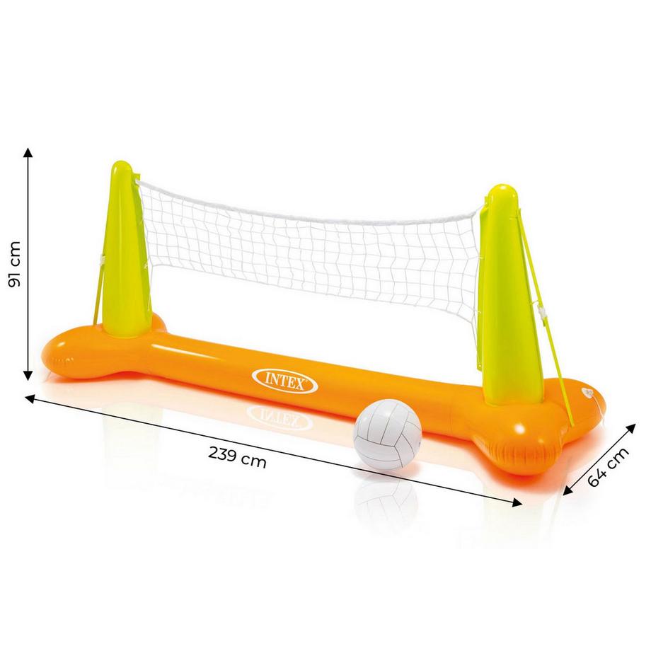 Intex  Ensemble de volley-ball gonflable filet de piscine flottant INTEX 56508 