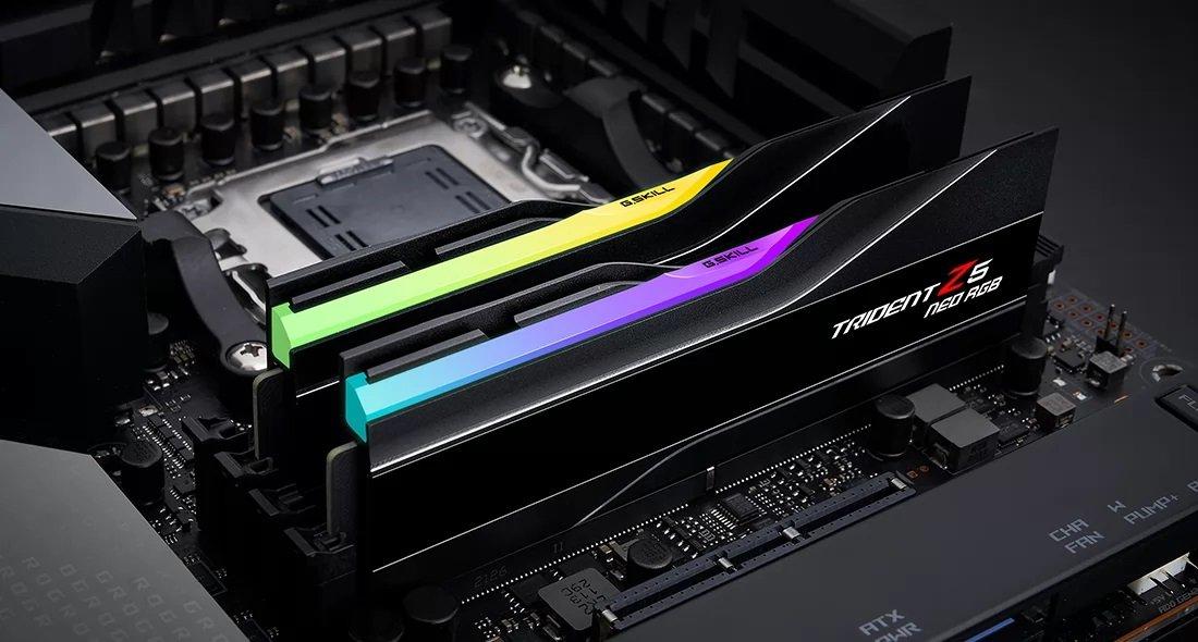 G.Skill  Trident Z5 Neo RGB F5-6000J3636F16GX2-TZ5NR memoria 32 GB 2 x 16 GB DDR5 6000 MHz 