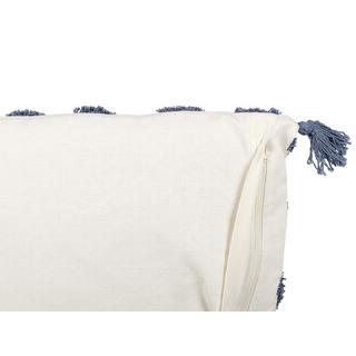 Beliani Lot de 2 coussins décoratifs en Coton Traditionnel JACARANDA  