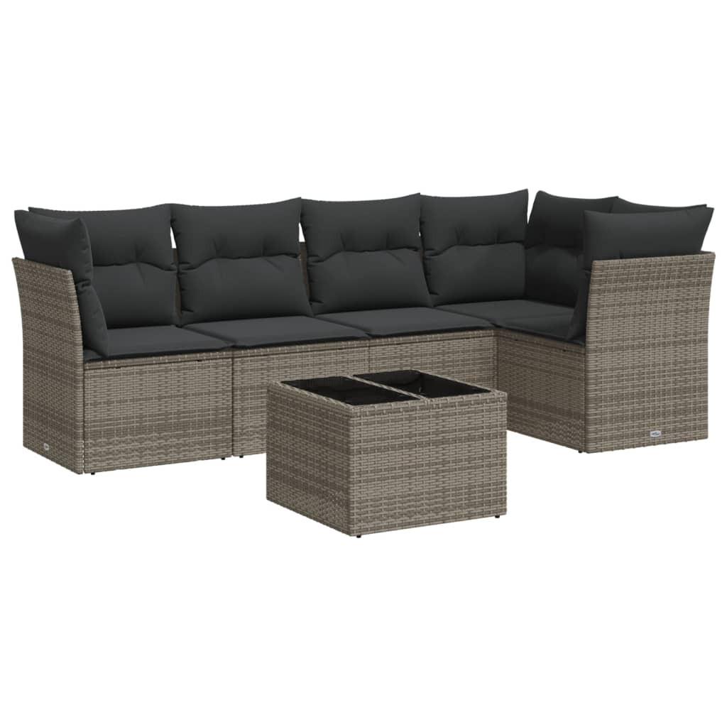 VidaXL Garten sofagarnitur poly-rattan  