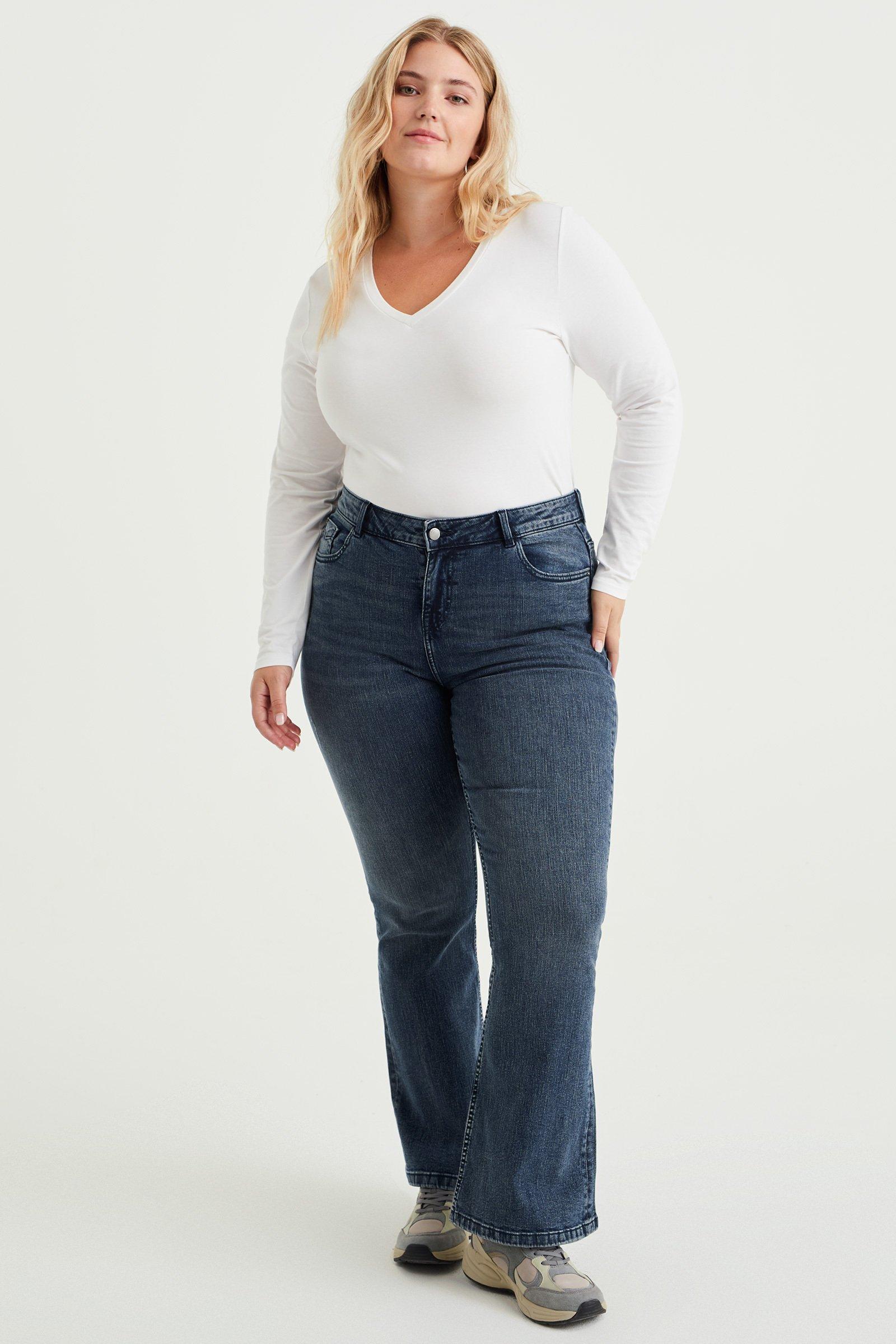 WE Fashion  T-Shirt Femme - Curve 