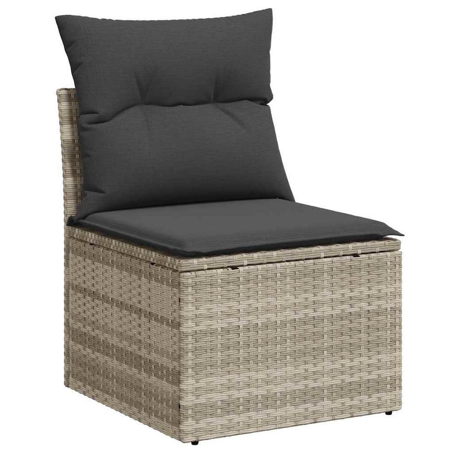 VidaXL Gartensofa set poly-rattan  