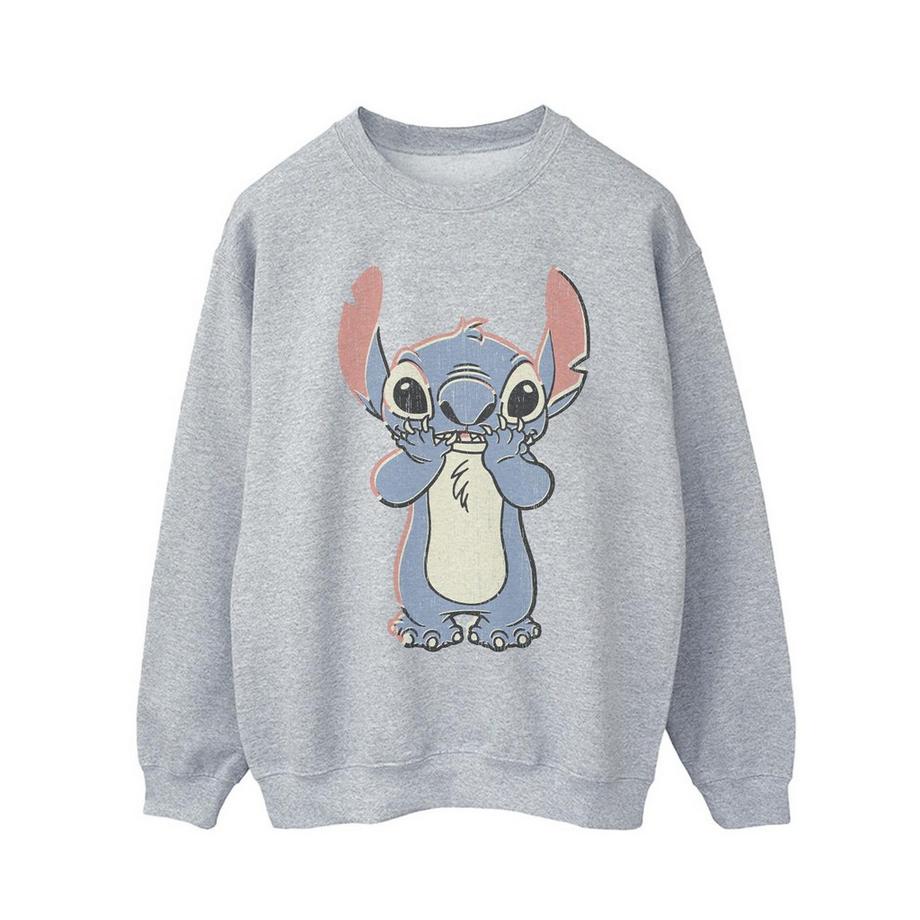 Disney Stitch Sweatshirt Imprimé Graphique  