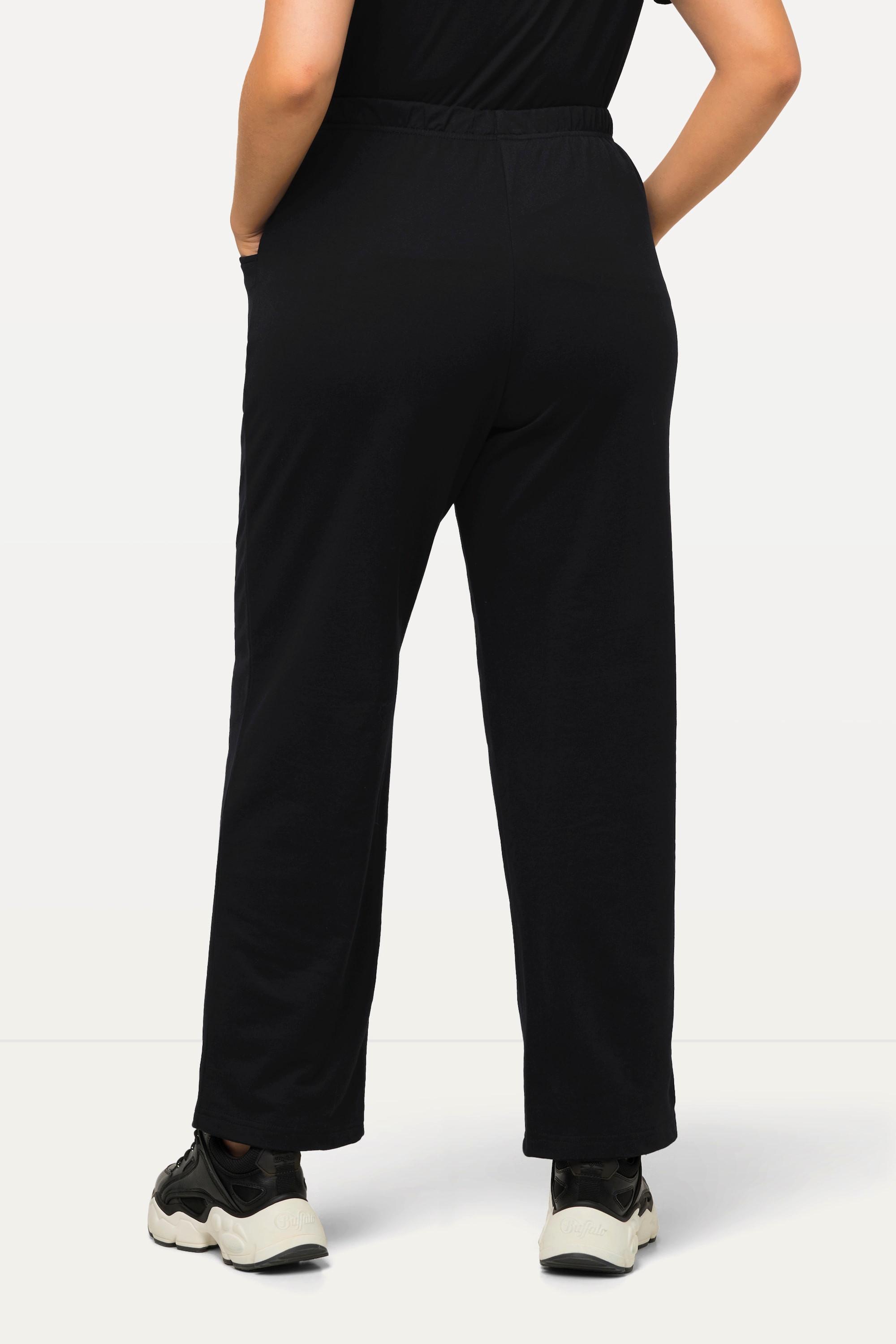 Ulla Popken Jogginghose Gerades Bein Gummibund  