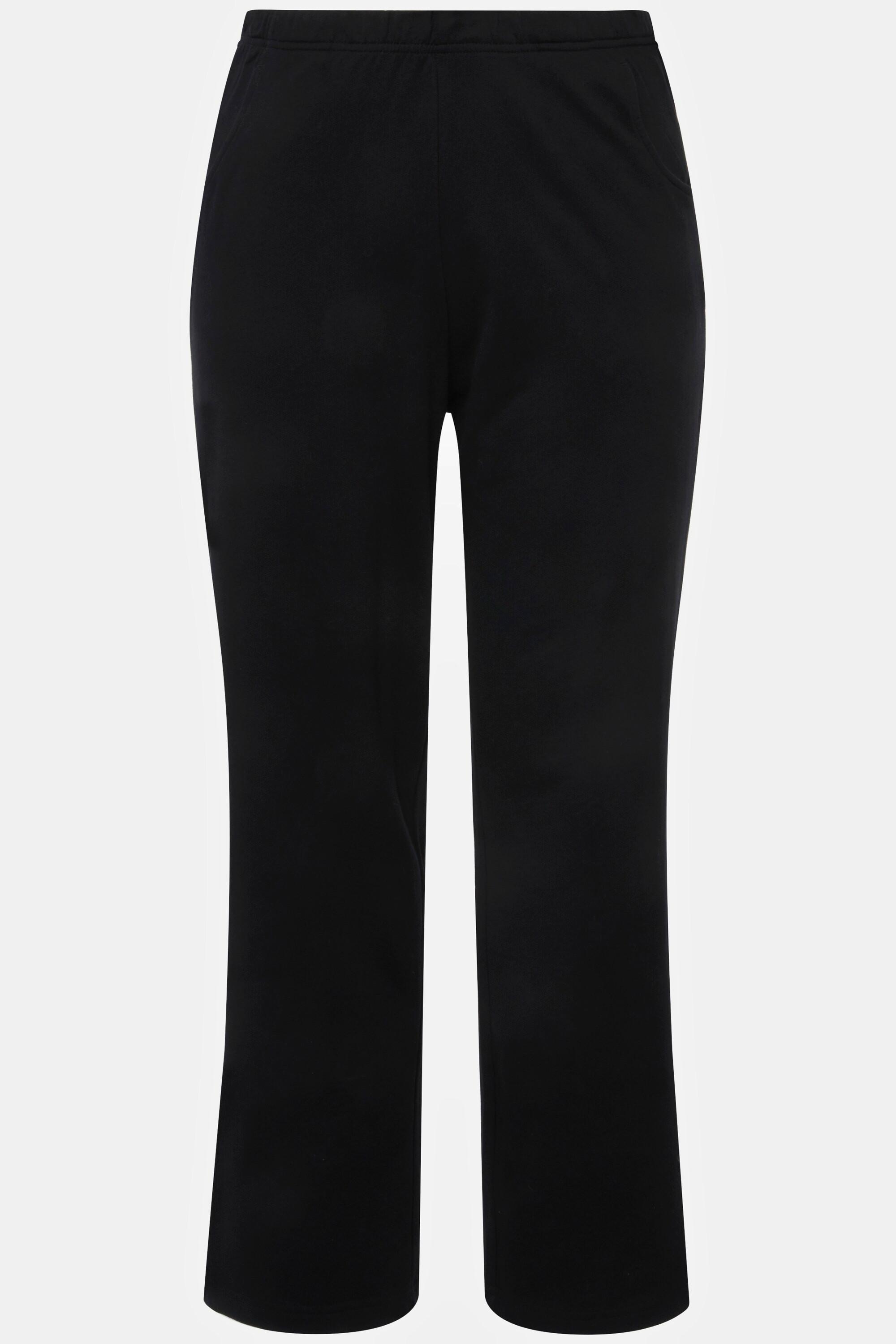 Ulla Popken Jogginghose Gerades Bein Gummibund  