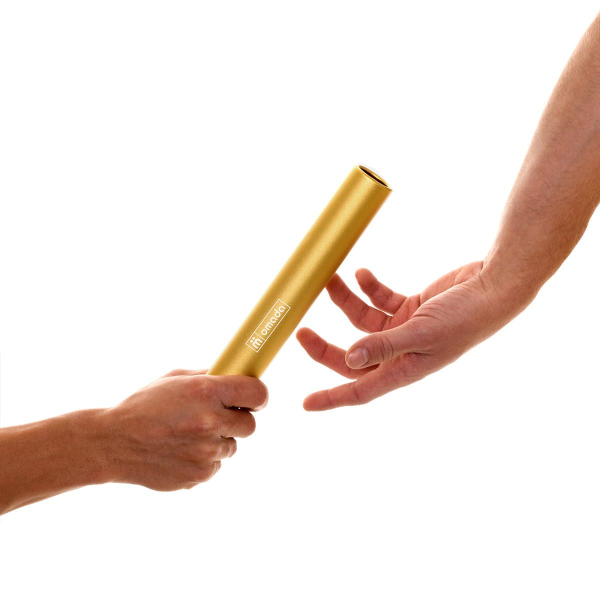 Omada  Bâton témoin de relais en aluminium taille junior Ø 30cm Omada 