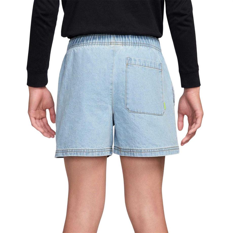 NIKE  Pantaloncini Logo Ricamato Jeans 