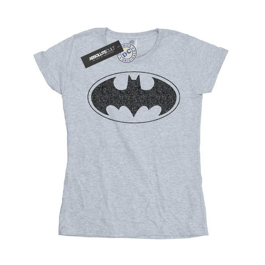 DC COMICS T-Shirt Stampata Logo Batman  