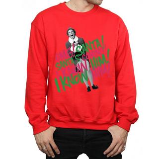 Elf Santas Coming Sweatshirt  