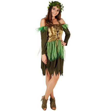 Tectake  Costume da donna - Fata del bosco 