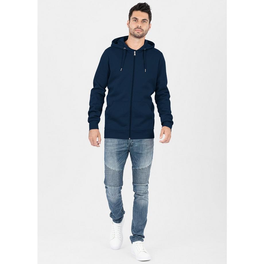 Jako Organic Full Zip Hoodie  