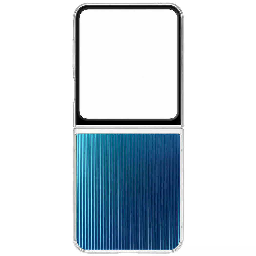 Originele FlipSuit Case voor de Samsung Galaxy Z Flip 5 - Transparant