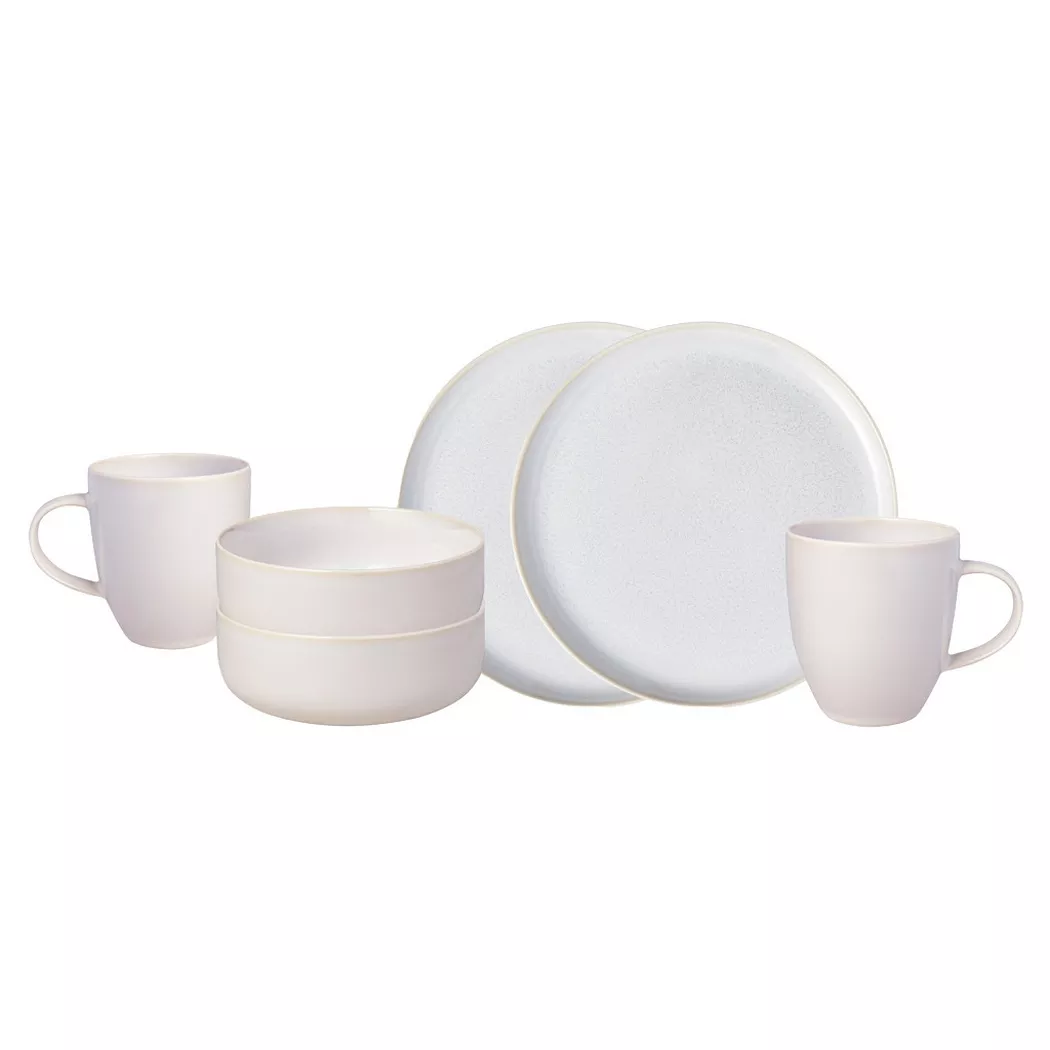 like. by Villeroy & Boch Frühstücks-Set Crafted Cotton 6er Set