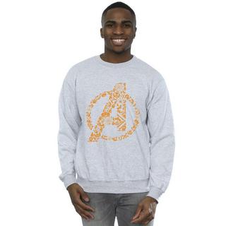 MARVEL  Avengers Halloween Logo Sweatshirt 