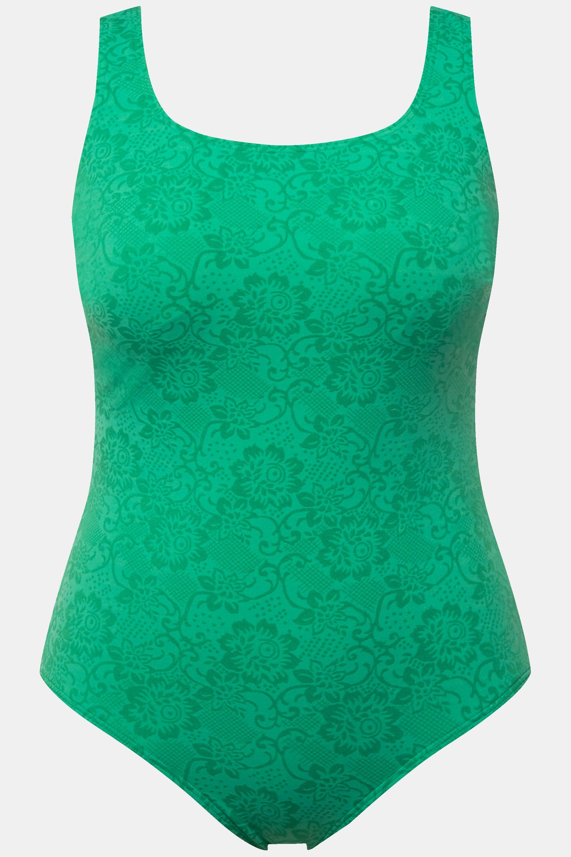 Ulla Popken Costume da bagno struttura barocca coppe morbide  