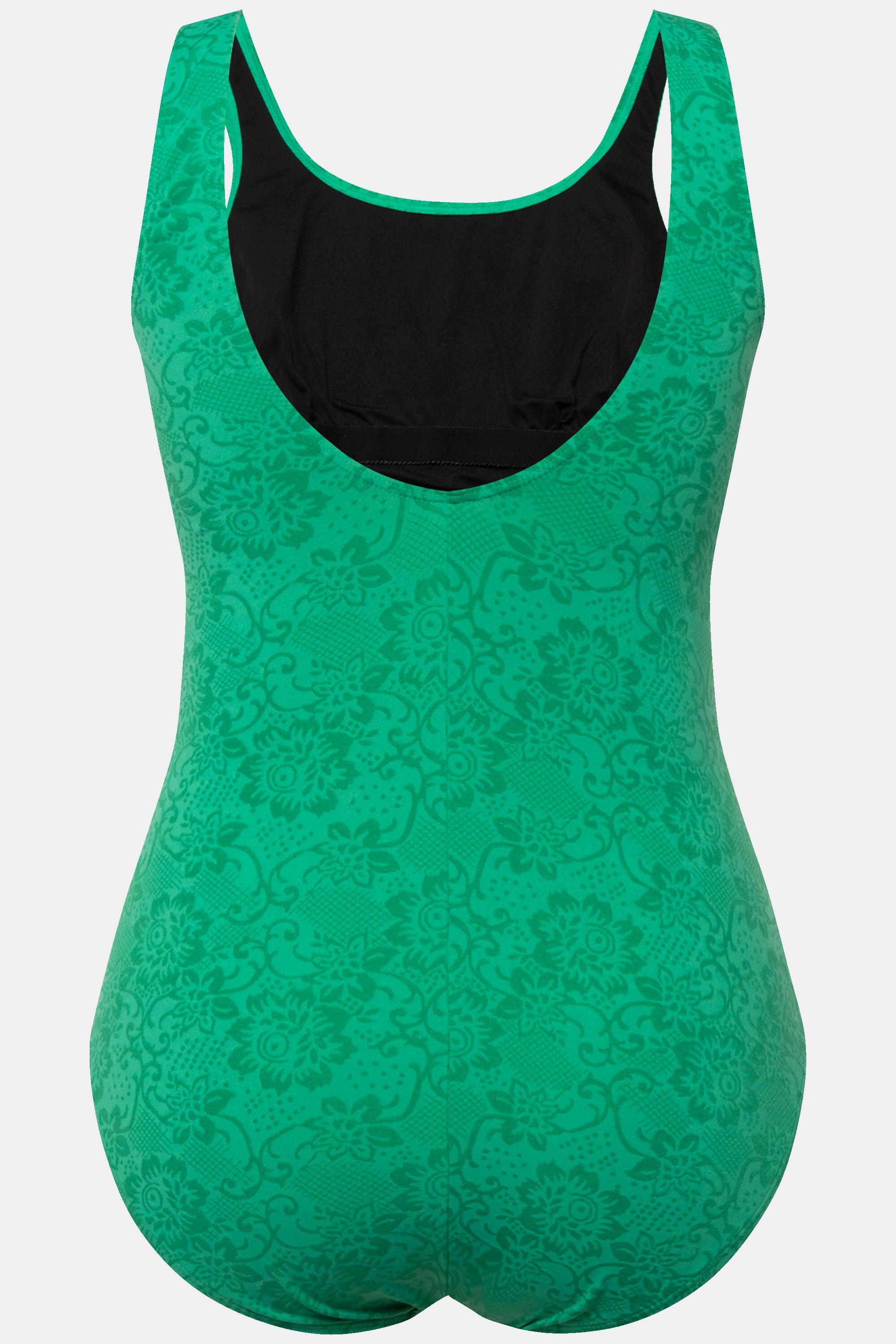 Ulla Popken Costume da bagno struttura barocca coppe morbide  