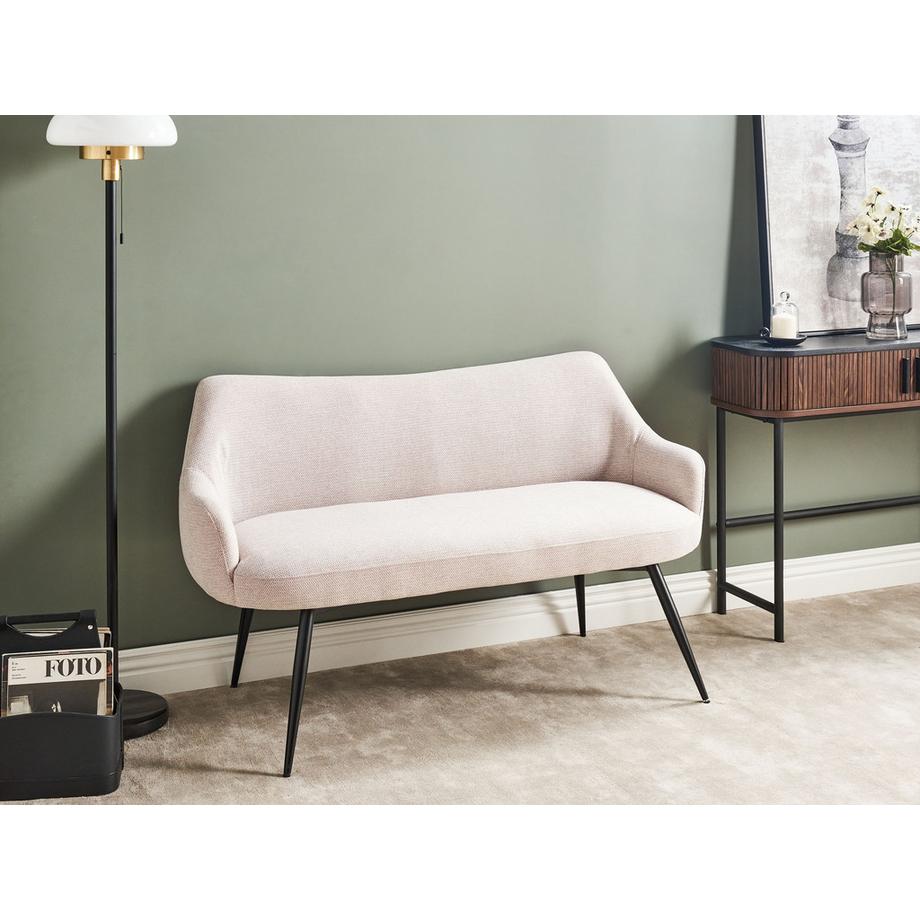 Beliani 2 Sitzer Sofa aus Stoff  ARENDAL  