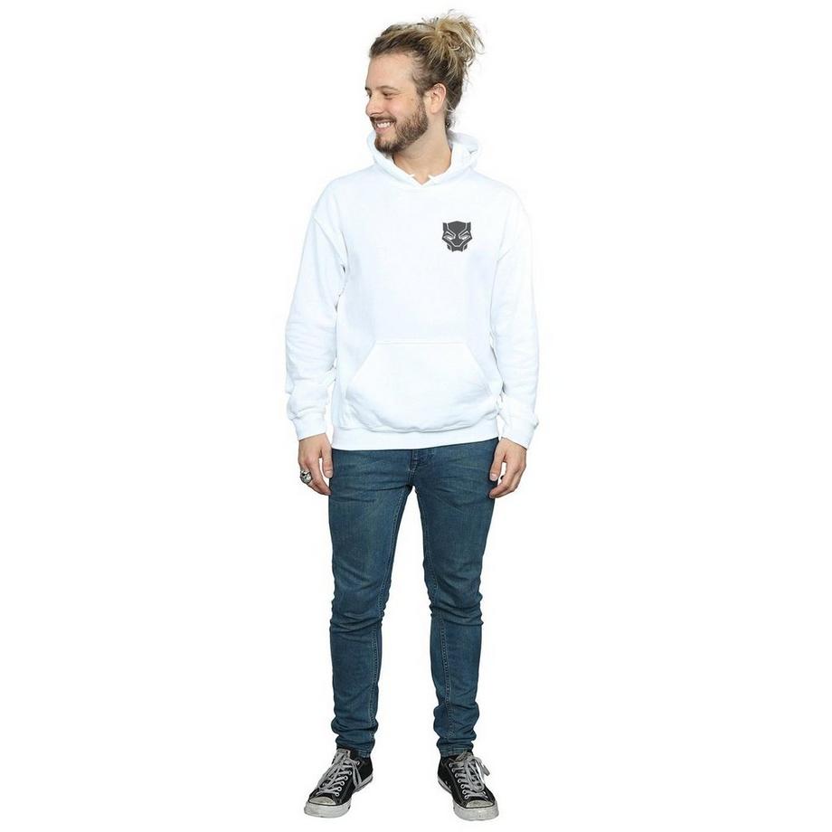 MARVEL Black On Black Hoodie Imprimé  