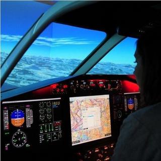 Geschenkidee  Flugsimulator von Zürich nach Innsbruck (1 Person) 