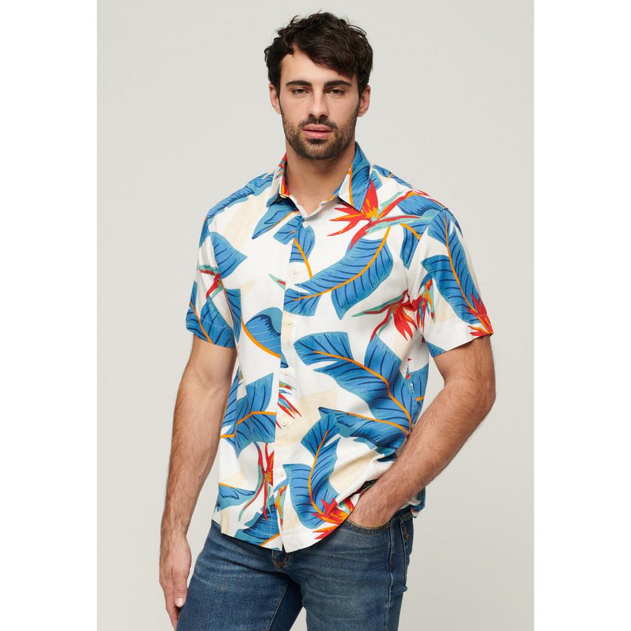 Superdry Camicia Hawaiana Maniche Corte  