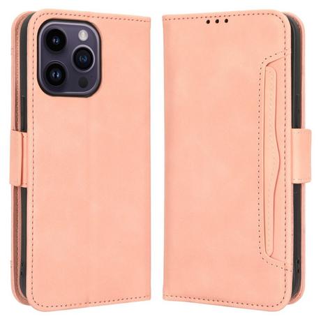 Cover-Discount  iPhone 15 Pro Max - Etui mit vielen Kartenfächer 