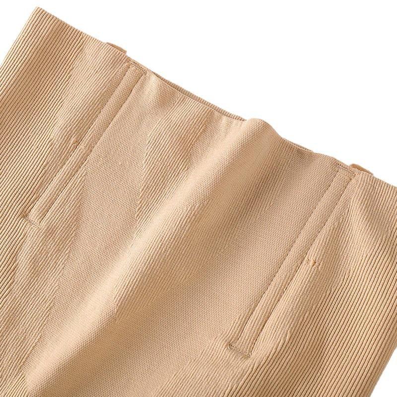 B2X  Pantaloncini Shapewear, Vita Alta - Beige 