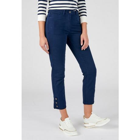 Damart  Pantalon 7/8ème boutons bas de jambes. 