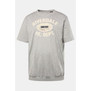 JP1880 Bauchfit Halbarm T-Shirt Badges  