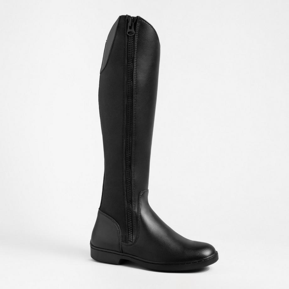 Bottes d'équitation 500 synthétique adulte