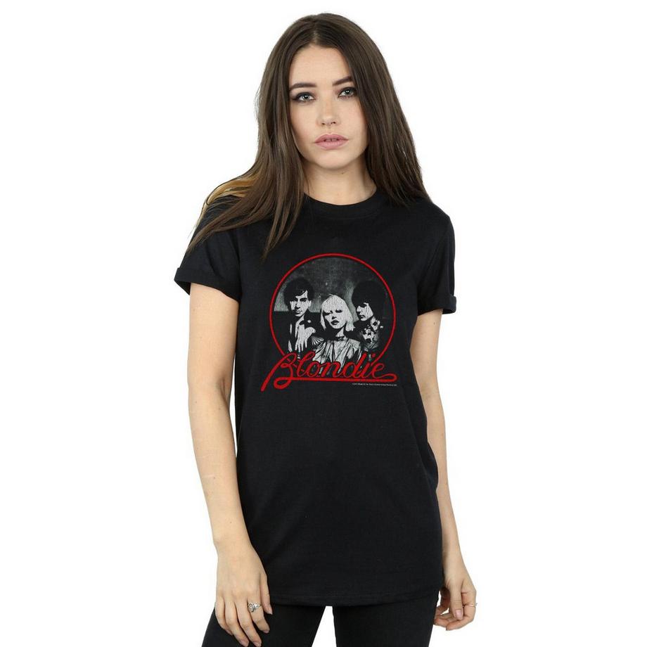 Blondie Band Boyfriend Fit T-Shirt  