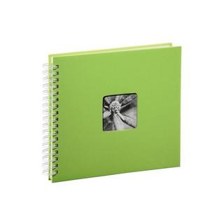 hama HAMA Spiralalbum Fine Art 2115 280x240mm,kiwi 25 Blatt, weiss  