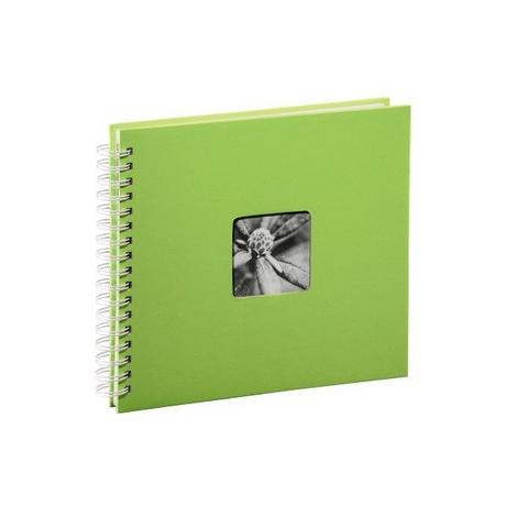 hama HAMA Spiralalbum Fine Art 2115 280x240mm,kiwi 25 Blatt, weiss  