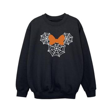 Minnie Mouse Spider Web Head Sweatshirt