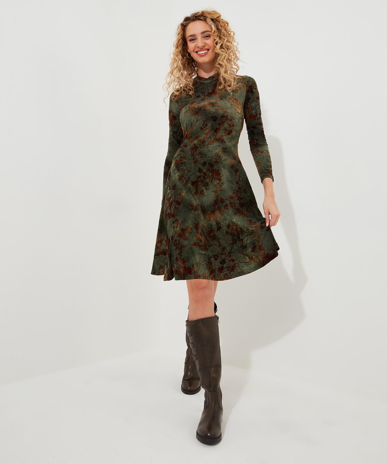 Joe Browns  Beflocktes Jersey-Skaterkleid 