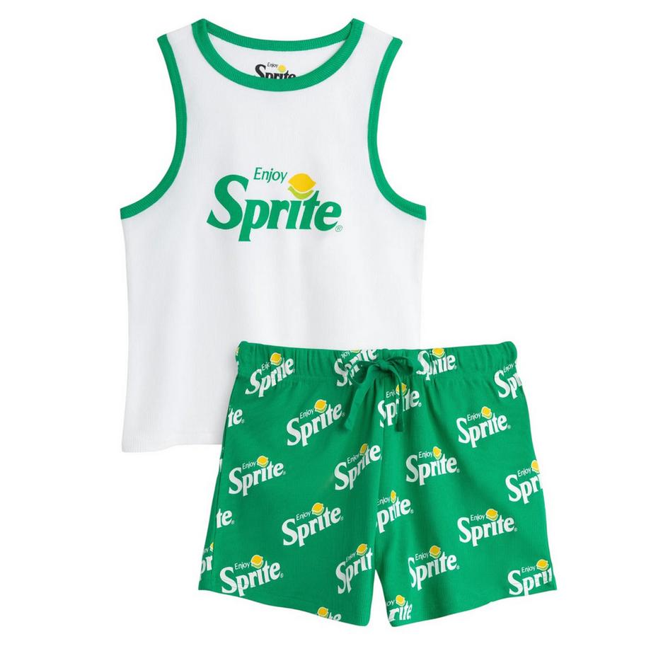 Sprite  Ensemble De Pyjama Court Manches Courtes Enjoy 