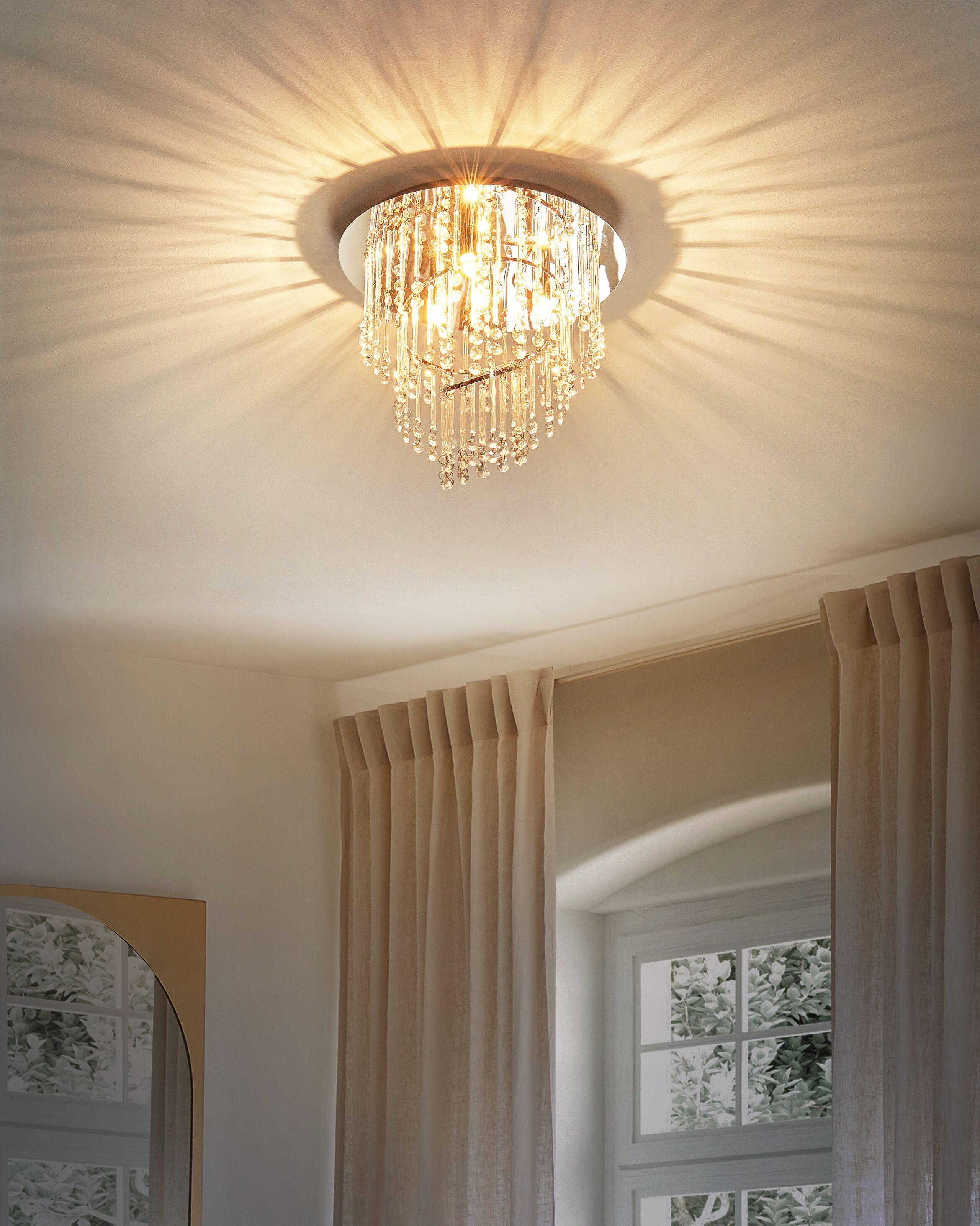 Beliani Lustre en Cristal Glamour ESMELLE S  