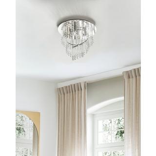 Beliani Lampe suspension en Cristal Glamour ESMELLE  