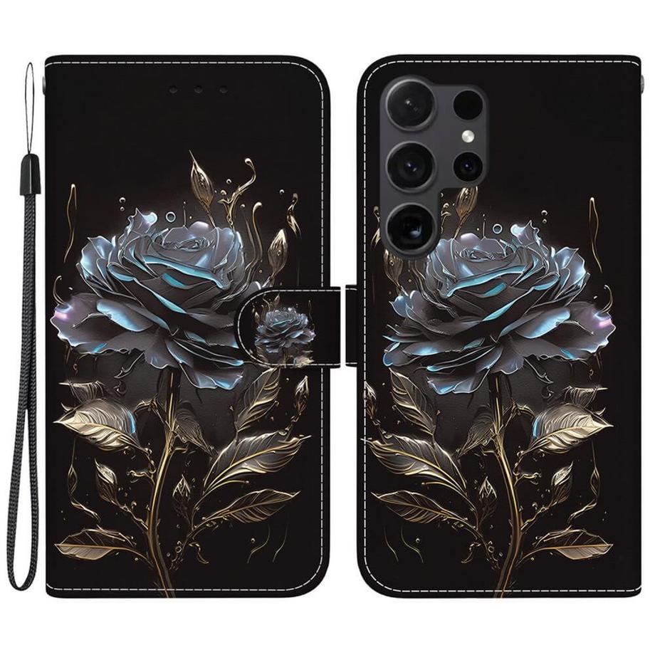 Cover-Discount  Galaxy S25 Ultra - Coque avec motif fleur 