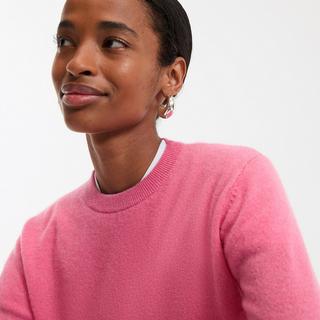 La Redoute Collections Pull Col Rond Maille Fine Cachemire  