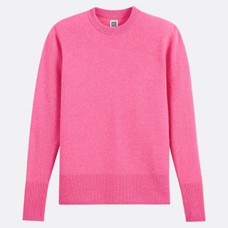 La Redoute Collections Pull Col Rond Maille Fine Cachemire  