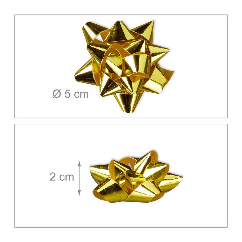 B2X  Kleine Geschenkschleifen - 100 Stück 